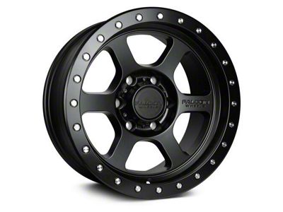Falcon Wheels T1 Series Full Matte Black 6-Lug Wheel; 18x9; 0mm Offset (07-13 Silverado 1500)