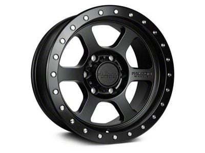 Falcon Wheels T1 Series Full Matte Black 6-Lug Wheel; 18x9; 0mm Offset (07-13 Silverado 1500)