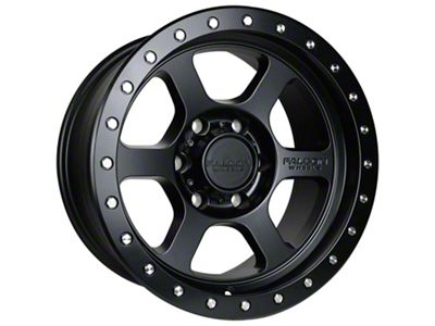 Falcon Wheels T1 Series Full Matte Black 6-Lug Wheel; 20x9; 0mm Offset (07-13 Silverado 1500)