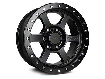 Falcon Wheels T1 Series Full Matte Black 6-Lug Wheel; 18x9; 0mm Offset (24-25 Ranger)