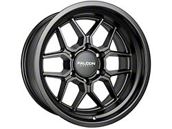 Falcon Wheels TX1 Apollo Series Matte Gunmetal 6-Lug Wheel; 17x9; -12mm Offset (99-06 Sierra 1500)
