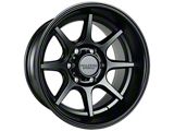 Falcon Wheels T8 Seeker Series Full Matte Black 6-Lug Wheel; 17x9; -38mm Offset (99-06 Silverado 1500)