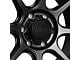 Falcon Wheels T8 Series Full Matte Black 6-Lug Wheel; 17x9; -38mm Offset (99-06 Silverado 1500)