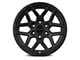 Falcon Wheels T9 Series Full Matte Black 6-Lug Wheel; 17x9; -25mm Offset (23-24 Colorado)