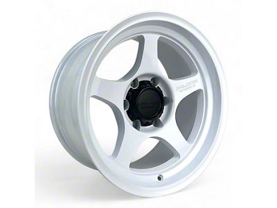Falcon Wheels T2 Series Full Glossy White 6-Lug Wheel; 17x9; -12mm Offset (24-25 Ranger)