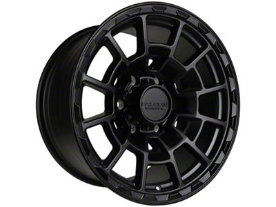 Falcon Wheels T4 Series Full Matte Black 6-Lug Wheel; 17x9; -12mm Offset (19-23 Ranger)