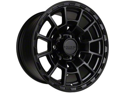 Falcon Wheels T4 Series Full Matte Black 6-Lug Wheel; 17x9; -12mm Offset (19-23 Ranger)