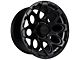 Falcon Wheels T6 Series Full Matte Black 6-Lug Wheel; 17x9; -12mm Offset (19-23 Ranger)