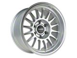 Falcon Wheels TX2 Stratos Series Full Silver with Machined Face and Lip 6-Lug Wheel; 17x9; -12mm Offset (24-25 Ranger)