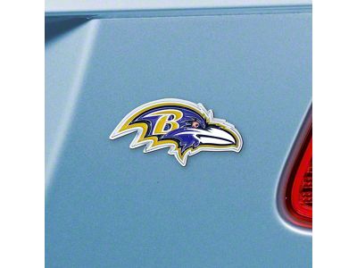 Baltimore Ravens Emblem; Purple (Universal; Some Adaptation May Be Required)