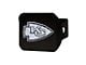 Hitch Cover with Kansas City Chiefs Logo; Black (Universal; Some Adaptation May Be Required)