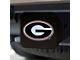 Hitch Cover with University of Georgia Logo; Black (Universal; Some Adaptation May Be Required)