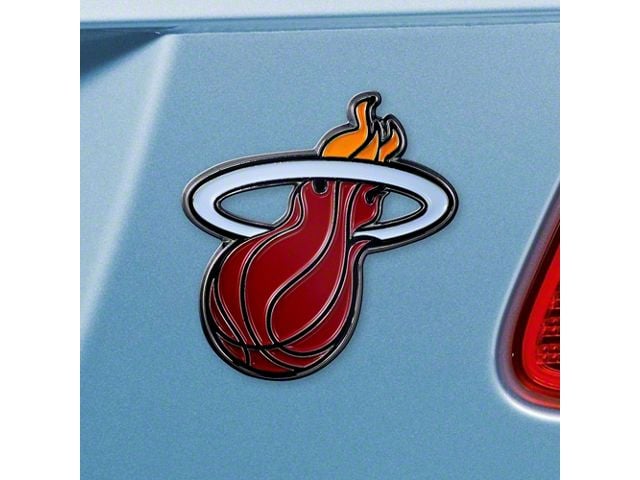 Miami Heat Emblem; Black (Universal; Some Adaptation May Be Required)