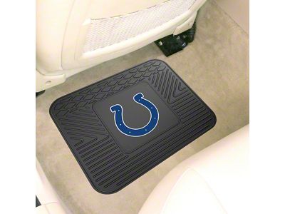 Utility Mat with Indianapolis Colts Logo; Black (Universal; Some Adaptation May Be Required)