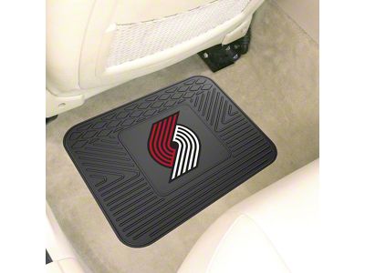 Utility Mat with Portland Trail Blazers Logo; Black (Universal; Some Adaptation May Be Required)