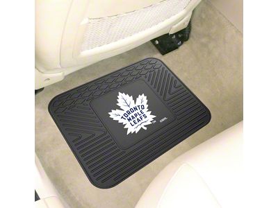 Utility Mat with Toronto Maple Leafs Logo; Black (Universal; Some Adaptation May Be Required)