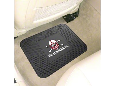 Utility Mat with University of Nebraska Logo; Black (Universal; Some Adaptation May Be Required)