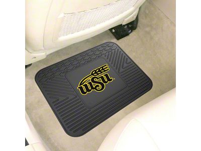 Utility Mat with Wichita State University Logo; Black (Universal; Some Adaptation May Be Required)