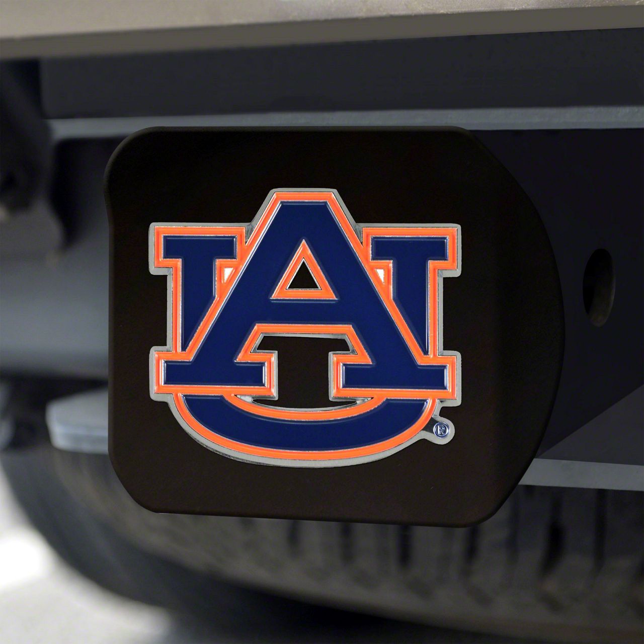 F-350 Super Duty Hitch Cover with Auburn University Logo; Navy ...