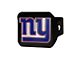Hitch Cover with New York Giants Logo; Dark Blue (Universal; Some Adaptation May Be Required)