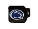 Hitch Cover with Penn State University Logo; Navy (Universal; Some Adaptation May Be Required)