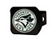 Hitch Cover with Toronto Blue Jays Logo; Black (Universal; Some Adaptation May Be Required)
