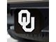 Hitch Cover with University of Oklahoma Logo; Crimson (Universal; Some Adaptation May Be Required)