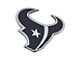 Houston Texans Emblem; Chrome (Universal; Some Adaptation May Be Required)