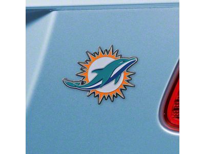 Miami Dolphins Emblem; Aqua (Universal; Some Adaptation May Be Required)