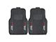Molded Front Floor Mats with Chicago Bulls Logo (Universal; Some Adaptation May Be Required)
