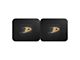 Molded Rear Floor Mats with Anaheim Ducks Logo (Universal; Some Adaptation May Be Required)