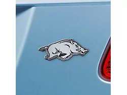 University of Arkansas Emblem; Chrome (Universal; Some Adaptation May Be Required)