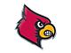 University of Louisville Embossed Emblem; Red (Universal; Some Adaptation May Be Required)