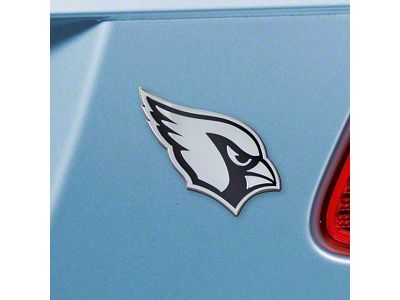 Arizona Cardinals Emblem; Chrome (Universal; Some Adaptation May Be Required)