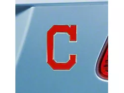 Cleveland Indians Emblem; Red (Universal; Some Adaptation May Be Required)