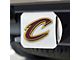 Hitch Cover with Cleveland Cavaliers Logo; Chrome (Universal; Some Adaptation May Be Required)