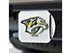 Hitch Cover with Nashville Predators Logo; Chrome (Universal; Some Adaptation May Be Required)