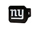 Hitch Cover with New York Giants Logo; Black (Universal; Some Adaptation May Be Required)