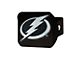 Hitch Cover with Tampa Bay Lightning Logo; Black (Universal; Some Adaptation May Be Required)