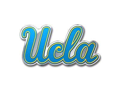 UCLA Embossed Emblem; Blue (Universal; Some Adaptation May Be Required)