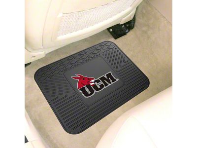 Utility Mat with University of Central Missouri Logo; Black (Universal; Some Adaptation May Be Required)