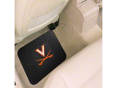 Utility Mat with University of Virginia Logo; Black (Universal; Some Adaptation May Be Required)