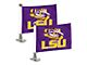 Ambassador Flags with LSU Logo; Purple (Universal; Some Adaptation May Be Required)