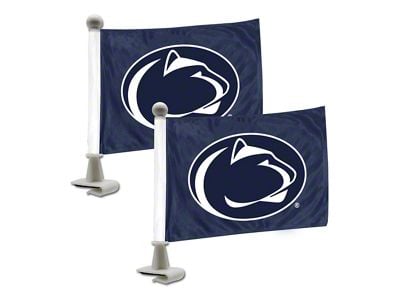 Ambassador Flags with Penn State University Logo; Navy (Universal; Some Adaptation May Be Required)