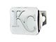 Hitch Cover with Kansas City Royals Logo; Chrome (Universal; Some Adaptation May Be Required)
