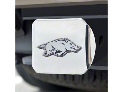 Hitch Cover with University of Arkansas Logo (Universal; Some Adaptation May Be Required)