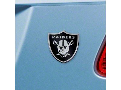 Las Vegas Raiders Emblem; Chrome (Universal; Some Adaptation May Be Required)