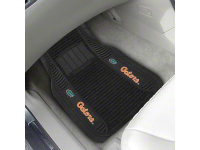 Molded Front Floor Mats with University of Florida Logo (Universal; Some Adaptation May Be Required)