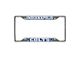 License Plate Frame with Indianapolis Colts Logo; Blue (Universal; Some Adaptation May Be Required)