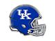 University of Kentucky Embossed Helmet Emblem; Blue (Universal; Some Adaptation May Be Required)